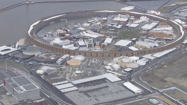 万博の大屋根リング 「雨漏り」ではなく「雨といの水があふれた」とみて調査　万博協会が修正